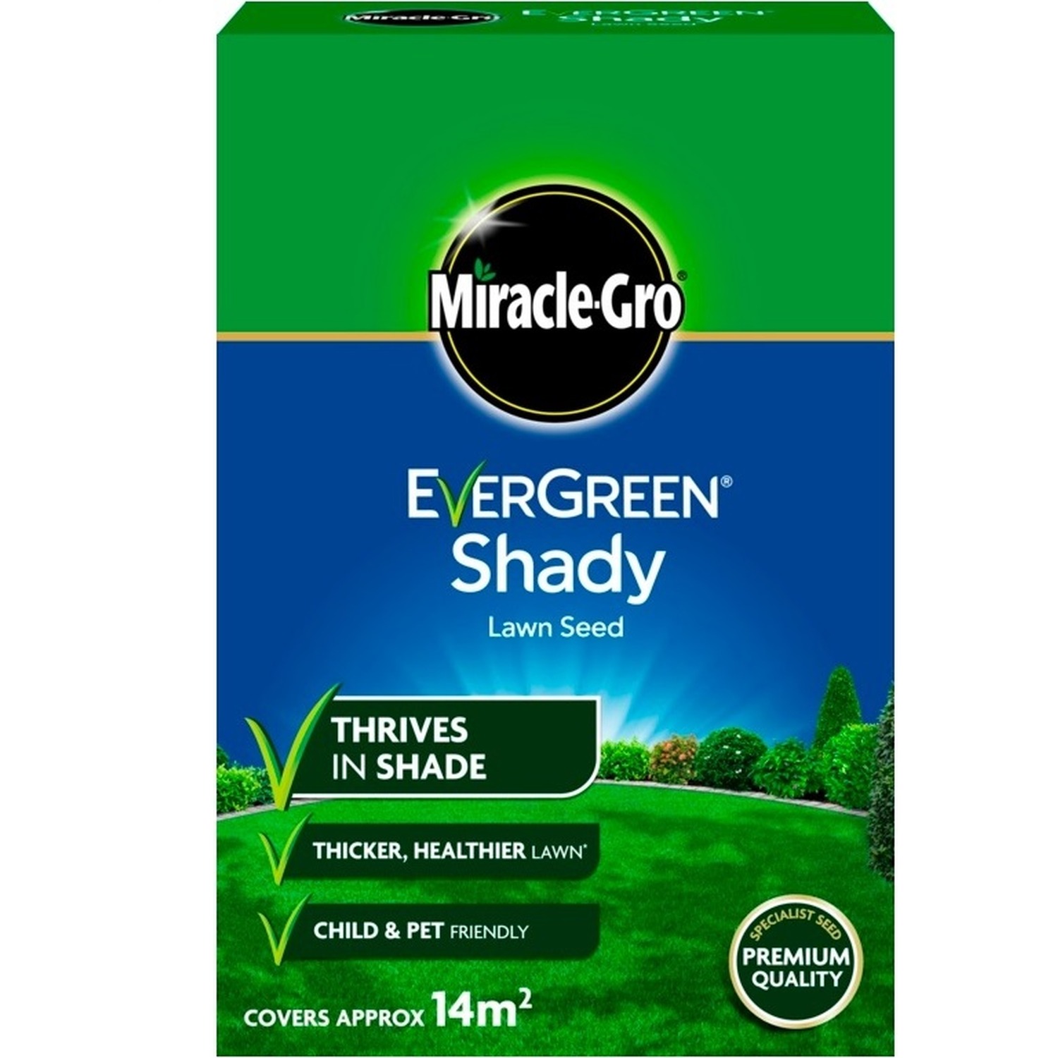 MiracleGro Evergreen Shady Lawn Seed