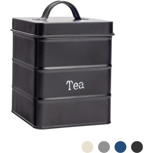 Vintage Metal Kitchen Tea Canister