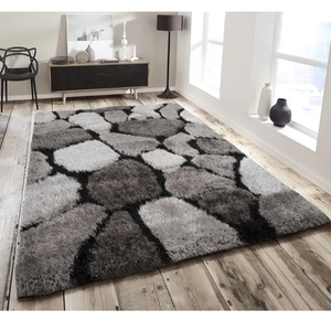 Pebbles Silver Rug