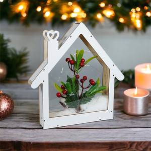 Festive Light Up LED Window