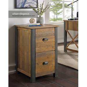 Urban Elegance - Reclaimed Two Drawer Filing Cabinet