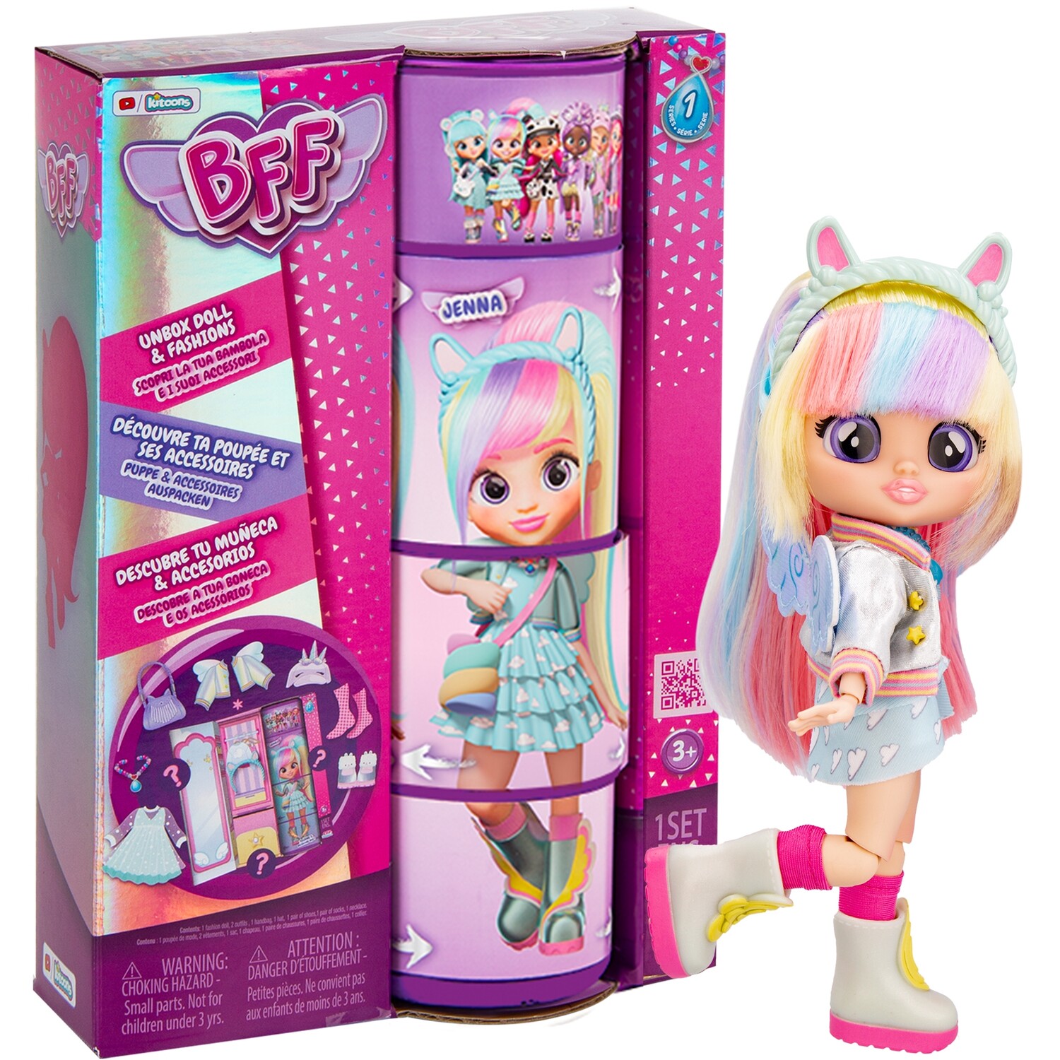 Image of BFF Cry Babies Doll - Pink