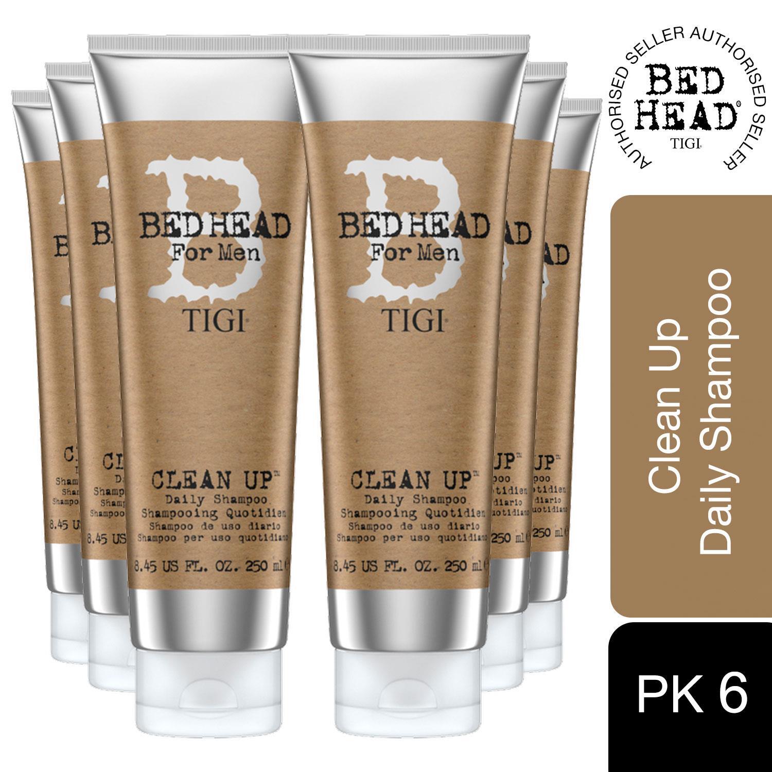 TIGI Bedhead For Men Clean Up Daily Shampoo – 8.45 Oz, 2er Pack, Perfekt Für Unterwegs