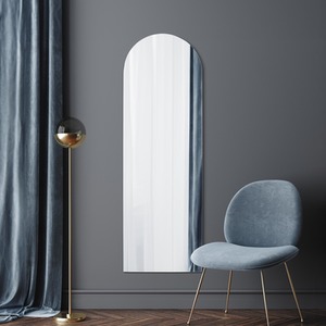Arcus Frameless Arch Leaner Wall Mirror
