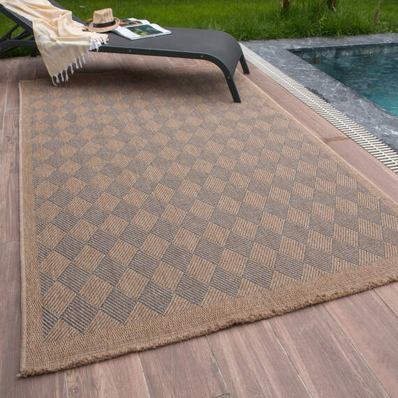 Nature Collection Diamond Outdoor Rug