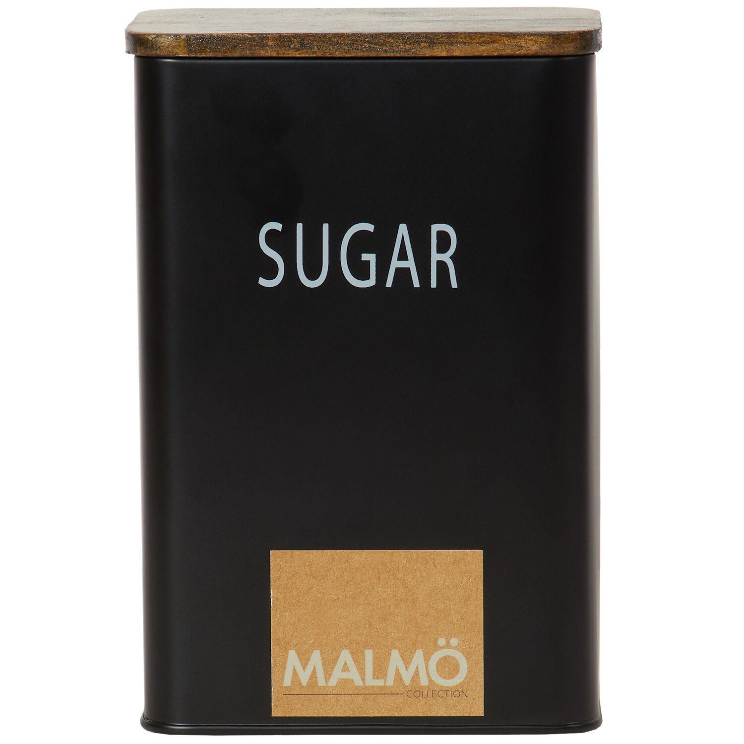 Image of Malmo Rectangular Canister - Black /&hellip;