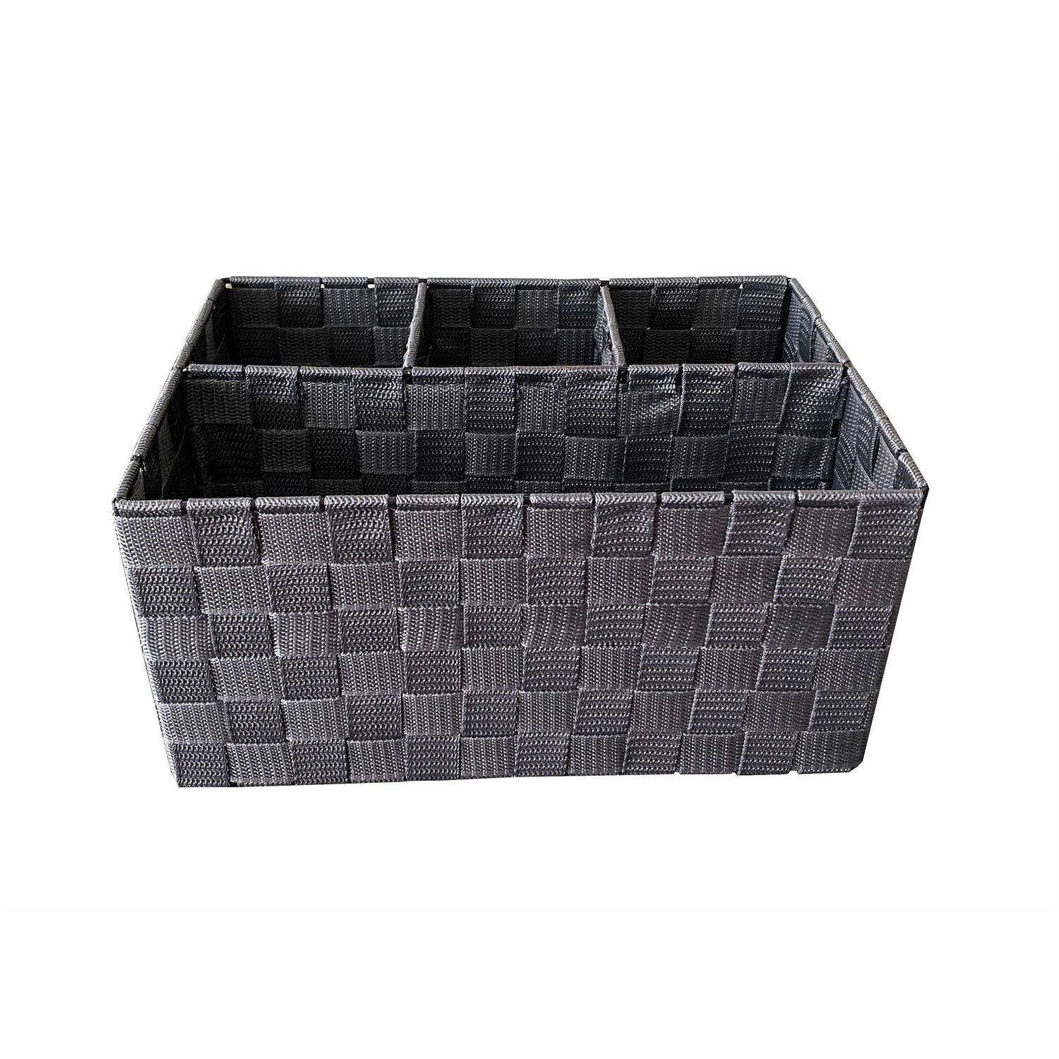 Image of 4 Section Fabric And Metal Organiser&hellip;