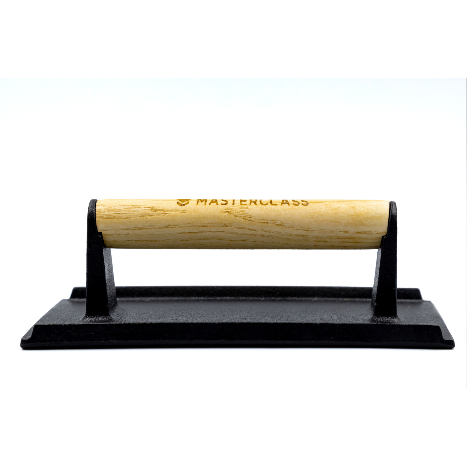 Image of MasterClass Cast Iron Grill Press with&hellip;