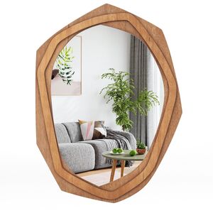 Rustic Wall Mounted Mirror