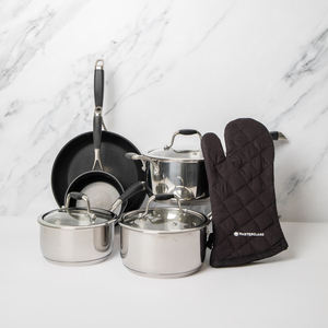 6pc Stainless Steel Cookware Set