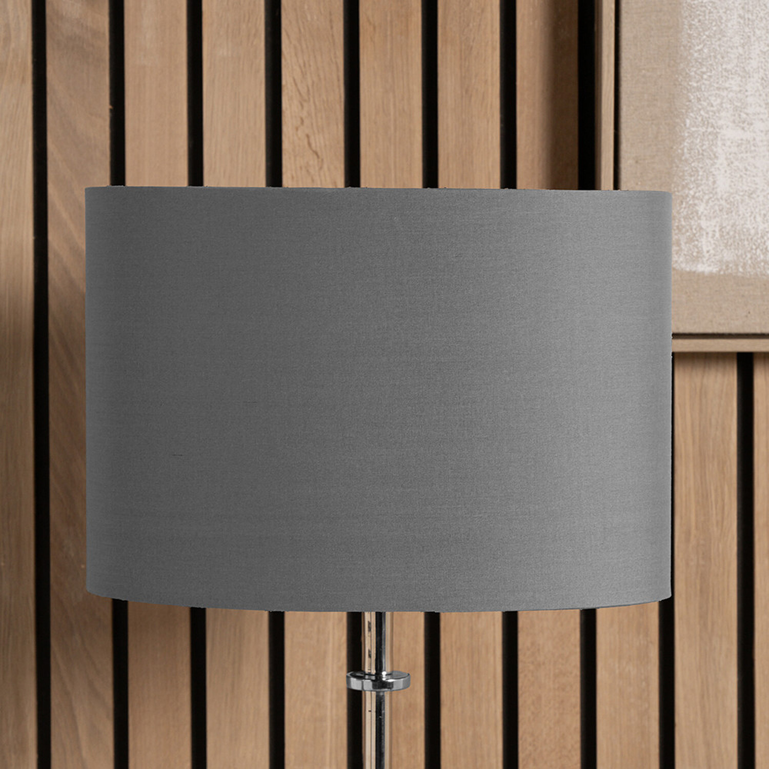 Image of 30cm Oval Poly Cotton Lamp Shades&hellip;