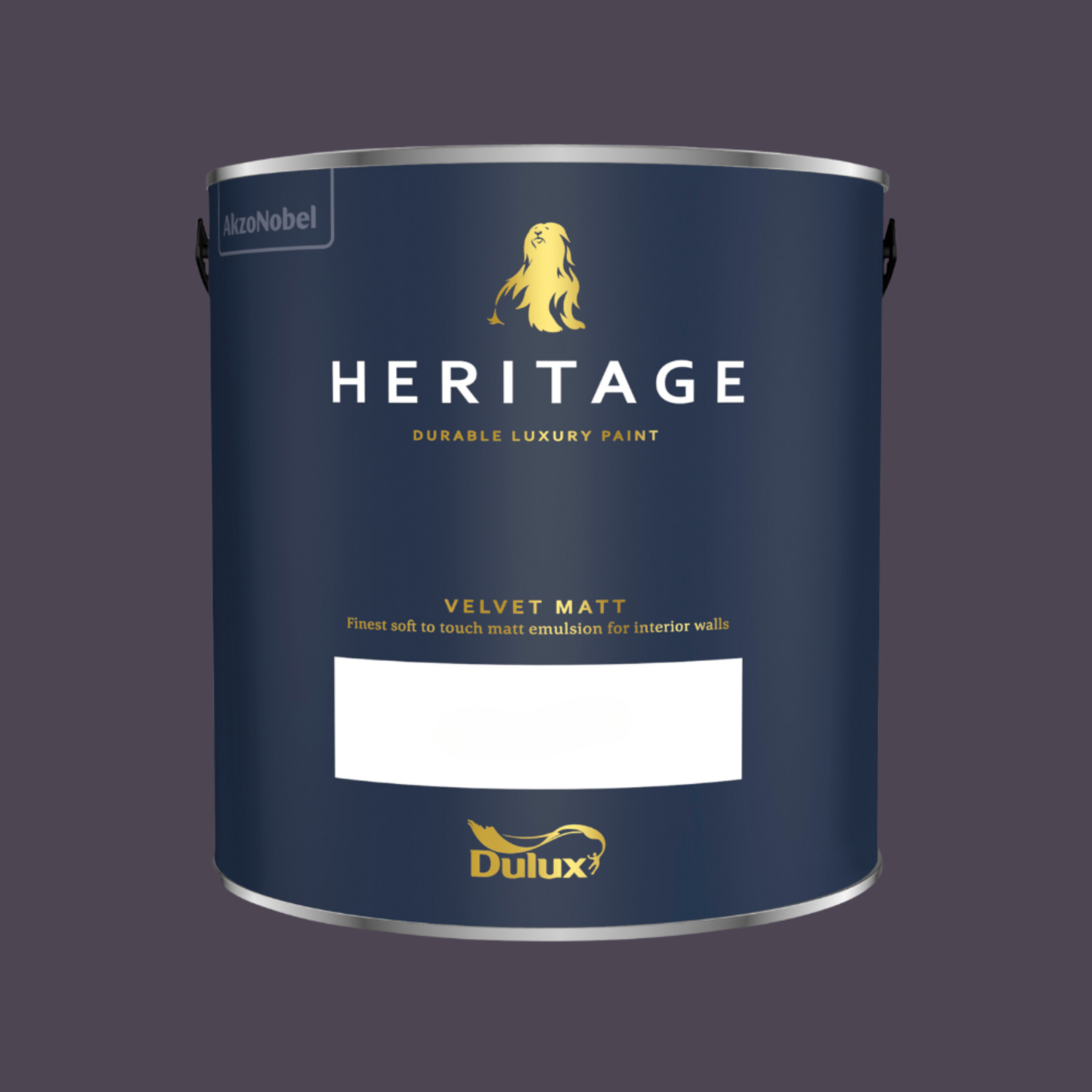 Dulux Heritage Walls and Ceilings Wild Blackberry Velvet Matt Emulsion Paint 2.5L