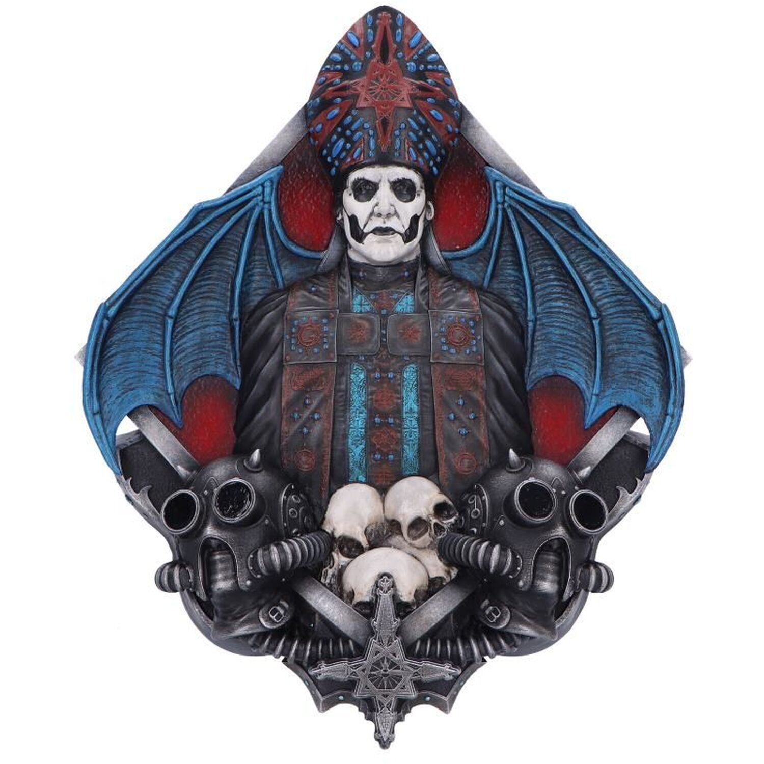 Ghost Papa Emeritus IV Gothic Wall Plaque 29.5cm