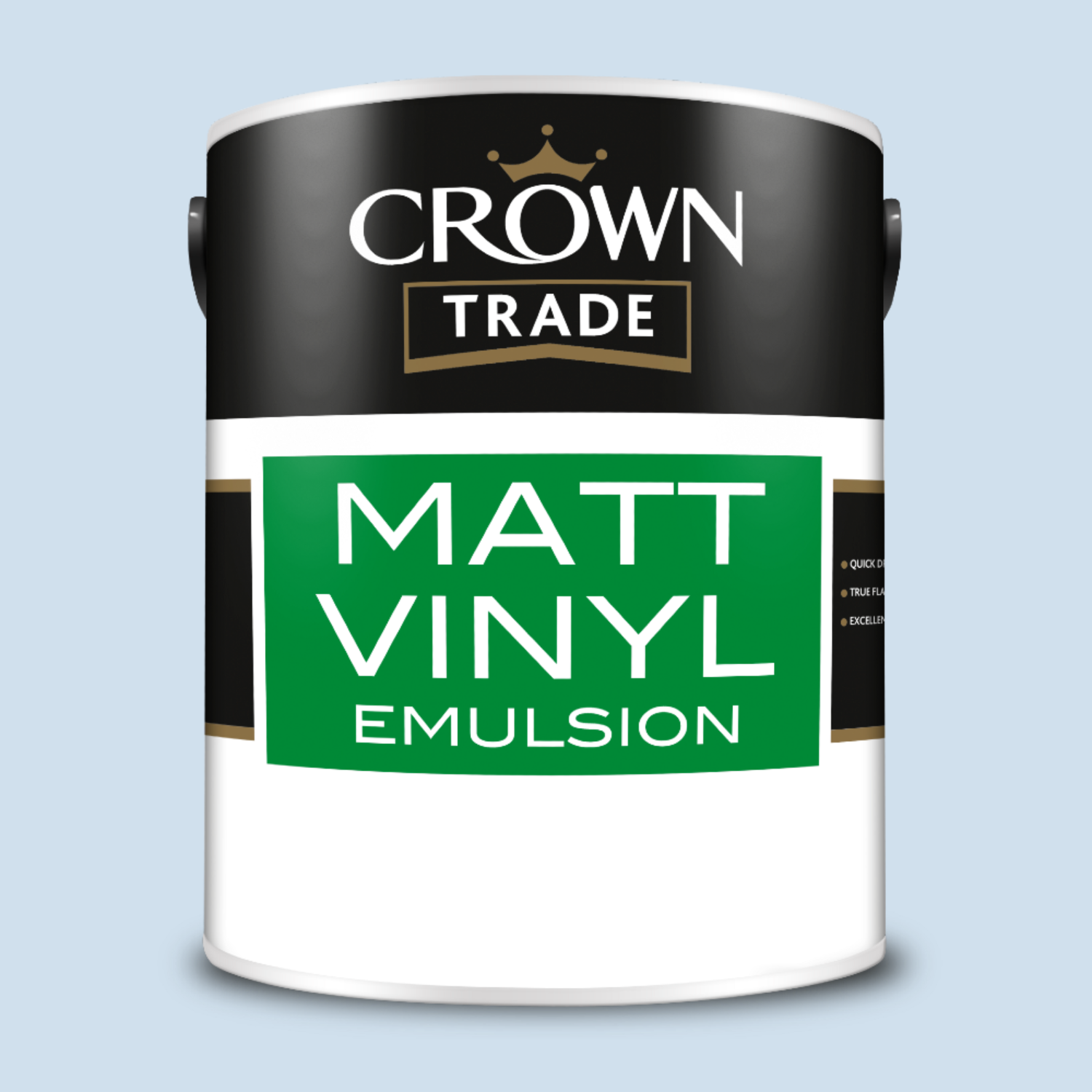 Crown Trade Vinyl Matt Emulsion - Moonlight Bay - 5L - Blue