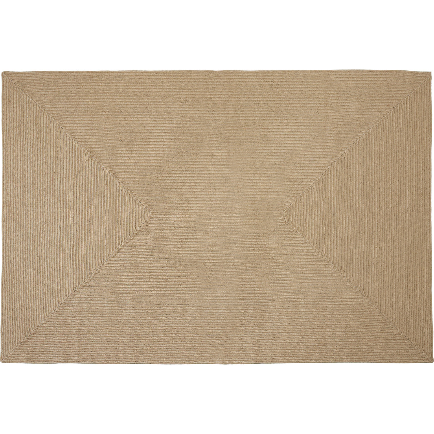 Rug - Jute blend, Boho Style, durable and easy-care - Brown / 230cm