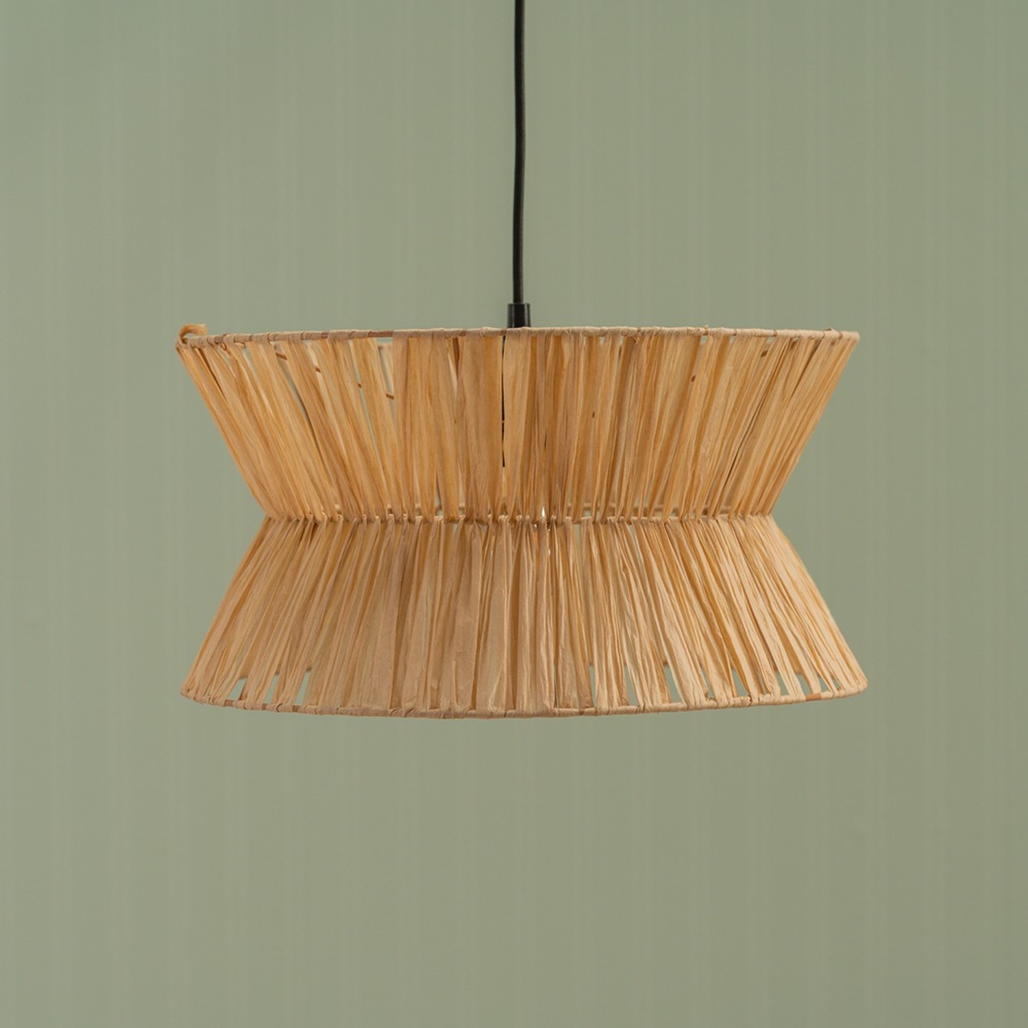 Image of Maddie Handmade Natural Paper Rope Ceiling&hellip;