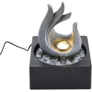 Electric Tabletop Fountain with LED Light