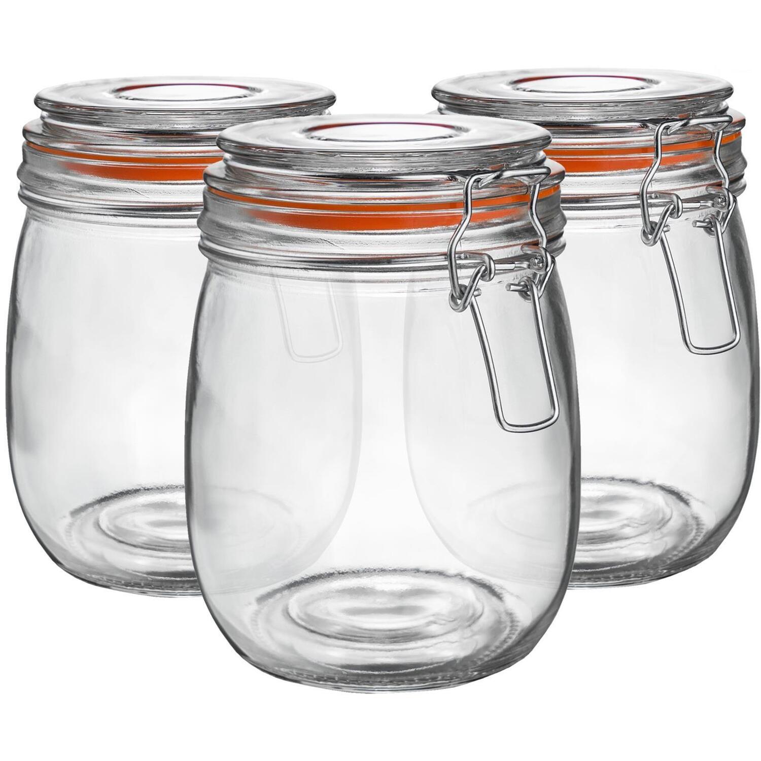 Image of Glass Storage Jar - 750ml -&hellip;