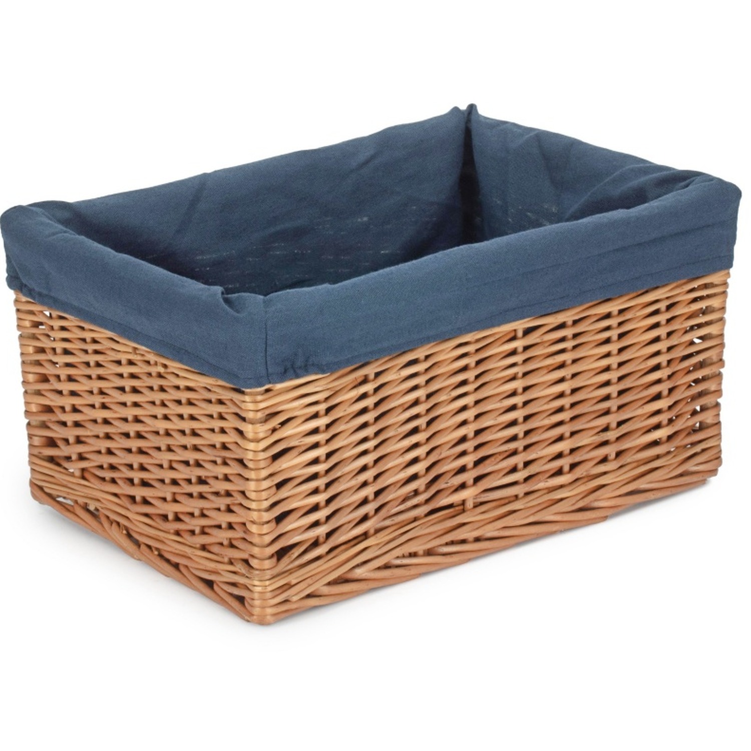 Image of Double Steamed Navy Cotton Lined Willow&hellip;