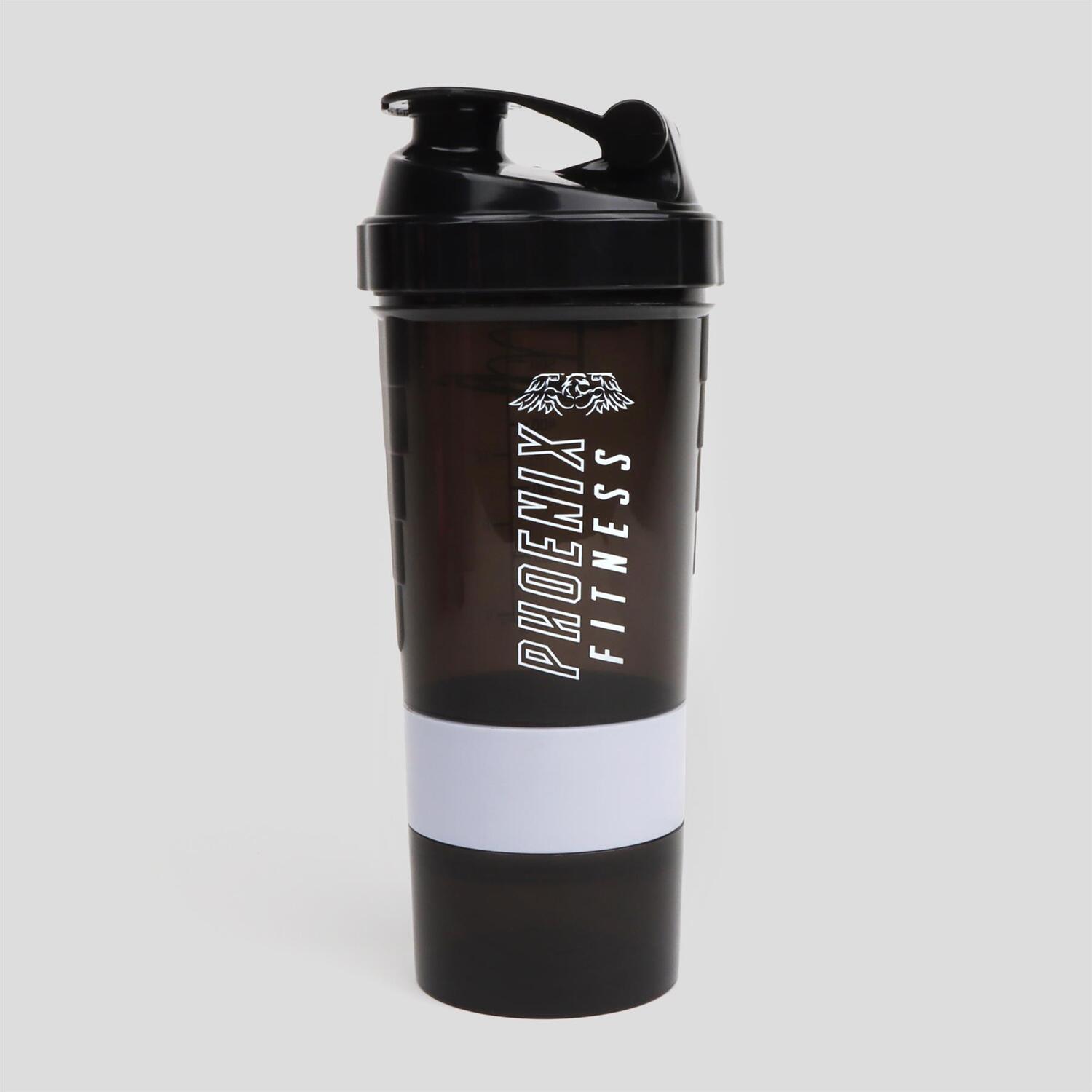 Image of Phoenix Fitness Compartment Shaker Bottle -&hellip;