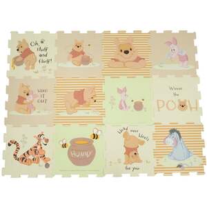 Winnie the Pooh Interlocking Foam Play Mat