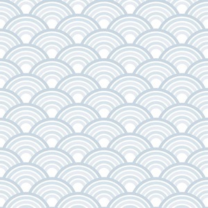Rainbow Magic Wallpaper in Blue and White