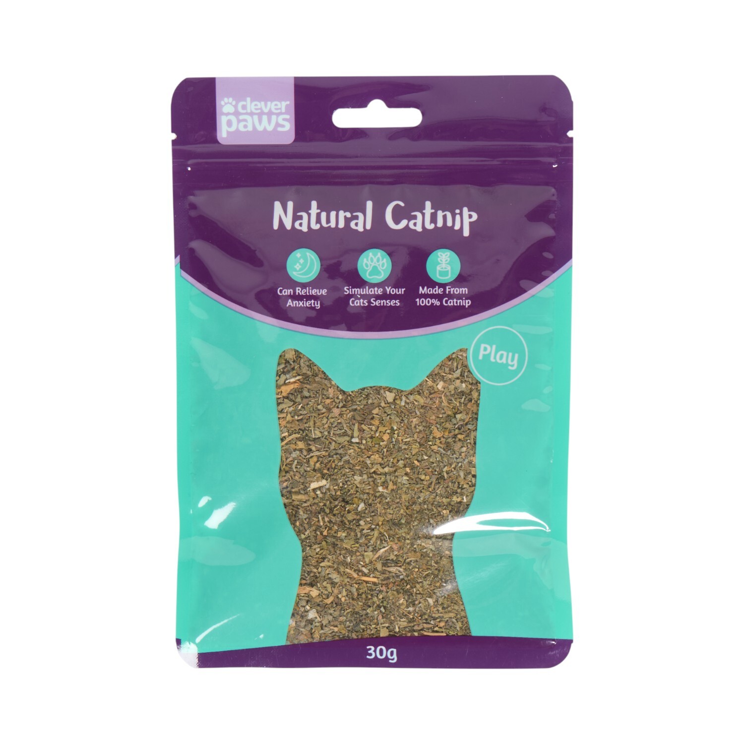 Clever Paws Natural Catnip 30g - Image 2
