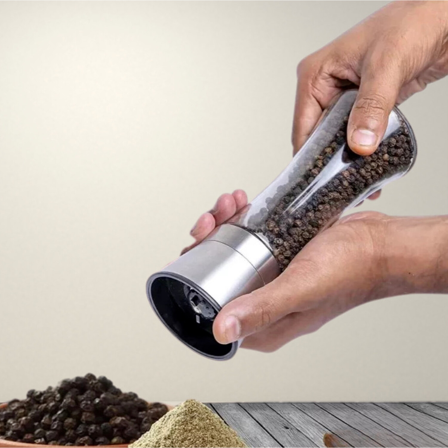 Image of Stainless Steel Salt And Pepper Grinder&hellip;