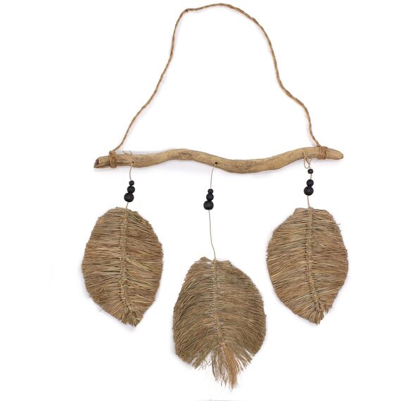 Seagrass Raffa Leaves Wall Decor Oasis Art