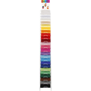 A4 Assorted Colours Coloured Card 180gsm 24 X 100 Sheets