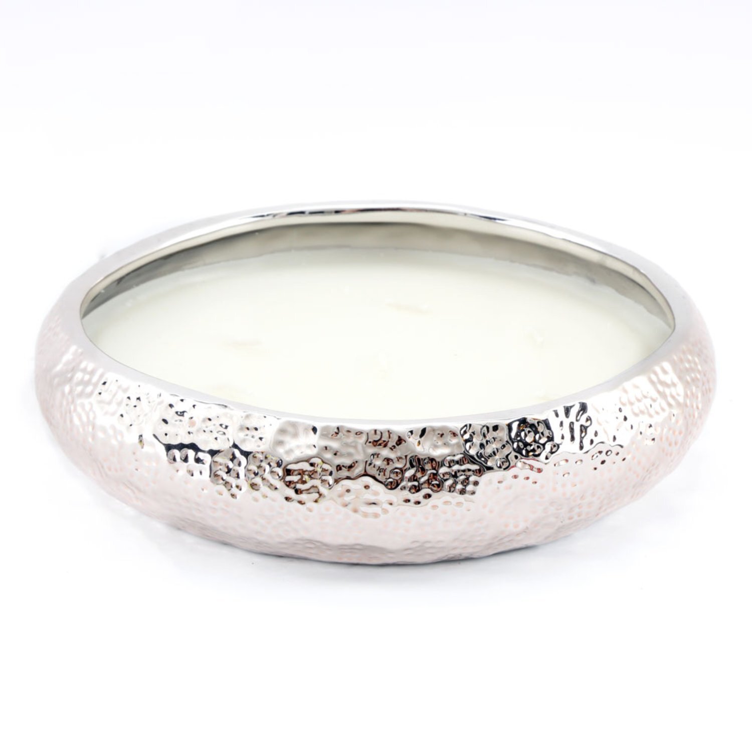 Silver 7Wick Scented Candle Eye of the Tiger Fragrance - Silver
