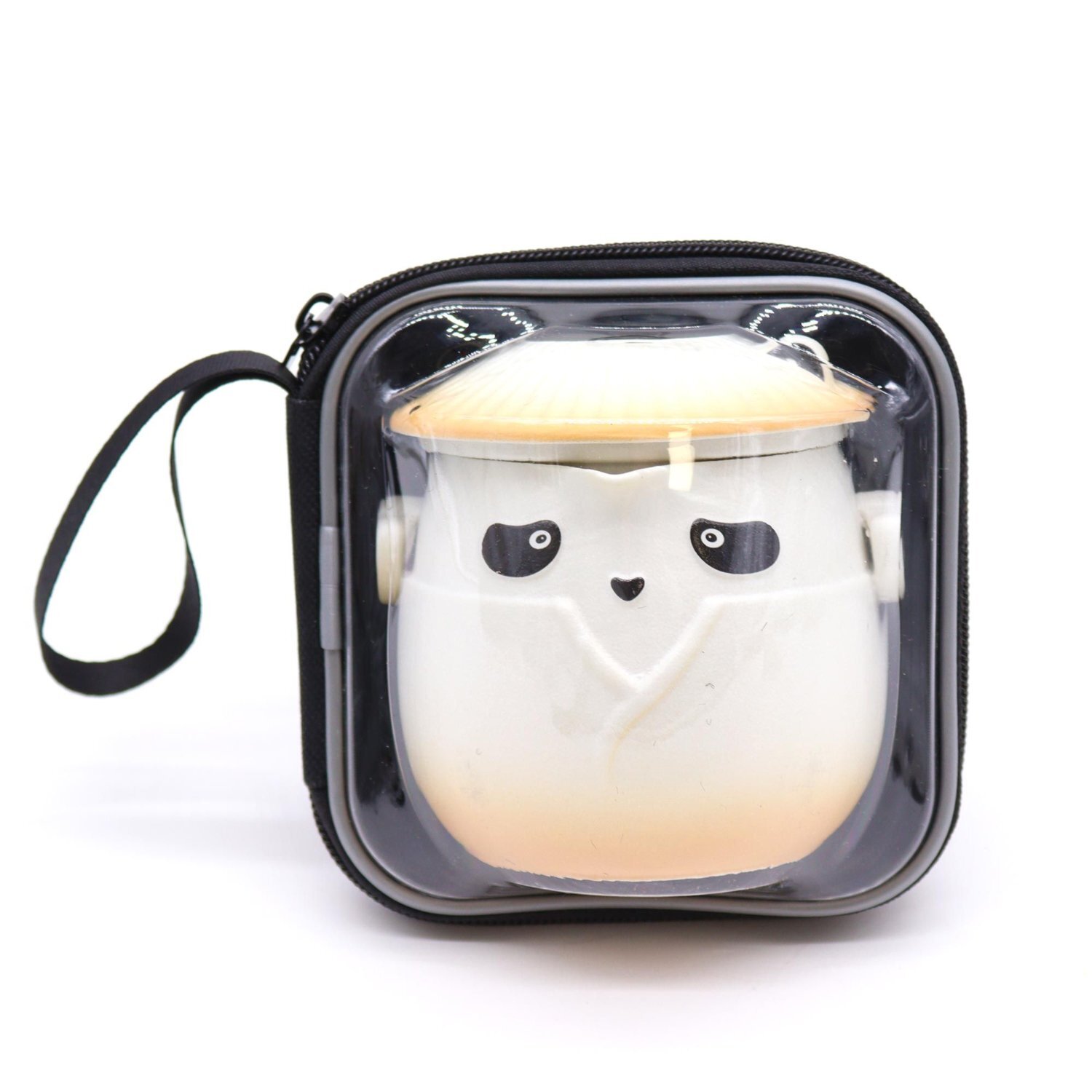 Image of Orange Panda Teapot 3 Cups Set&hellip;