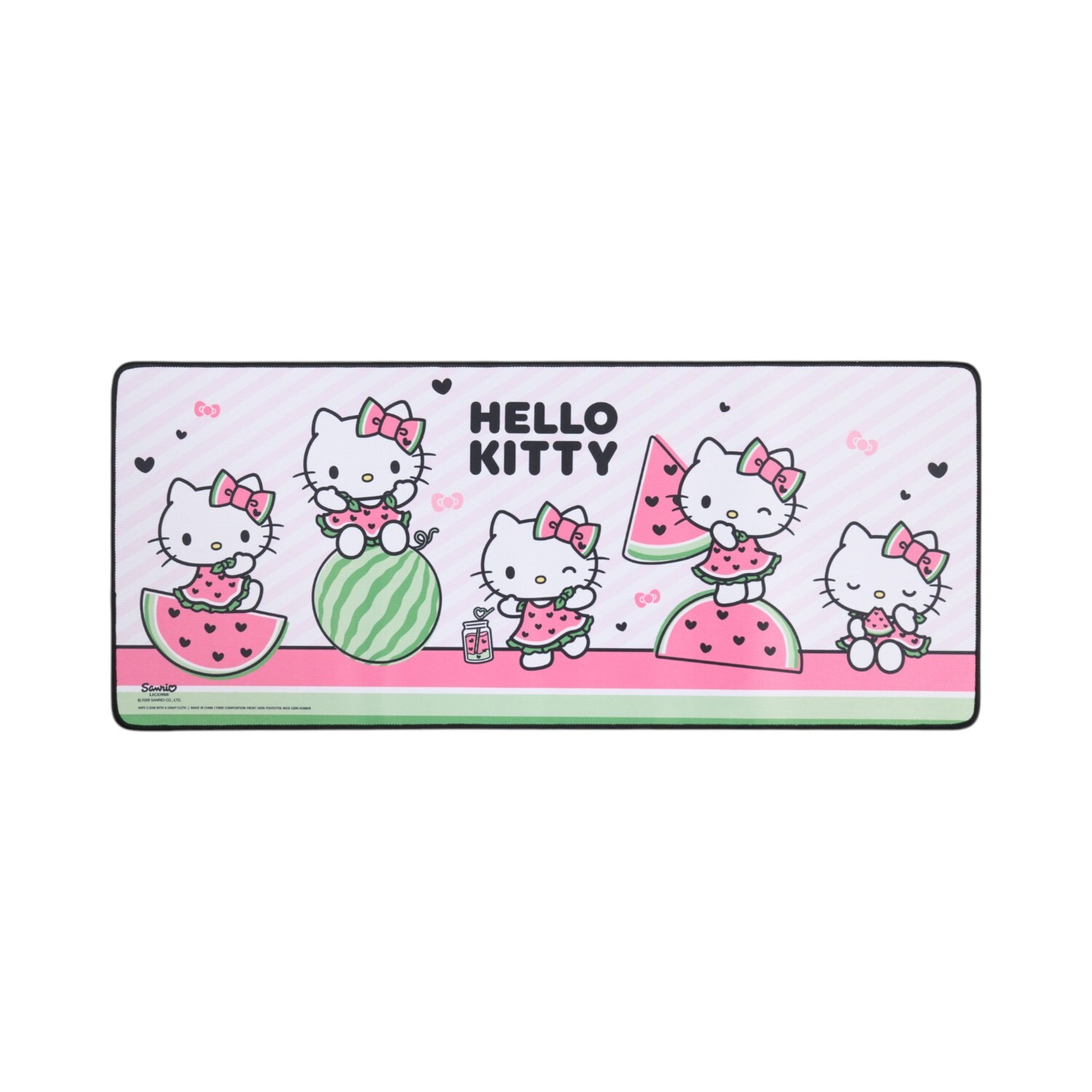 Hello Kitty Watermelon Desk Mat