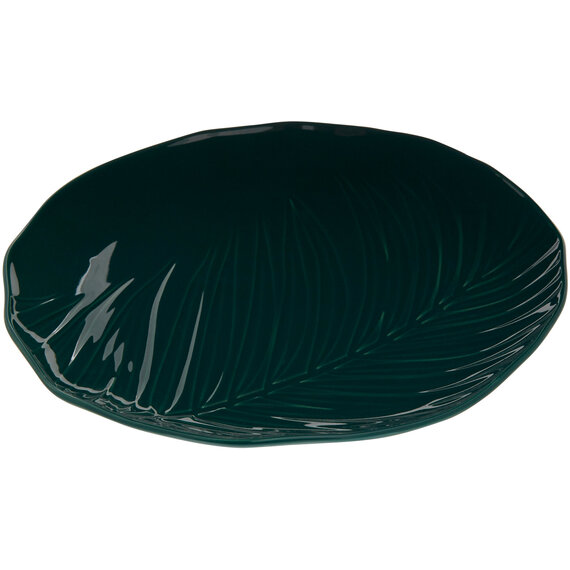 Bali Dark Green Dinner Plate