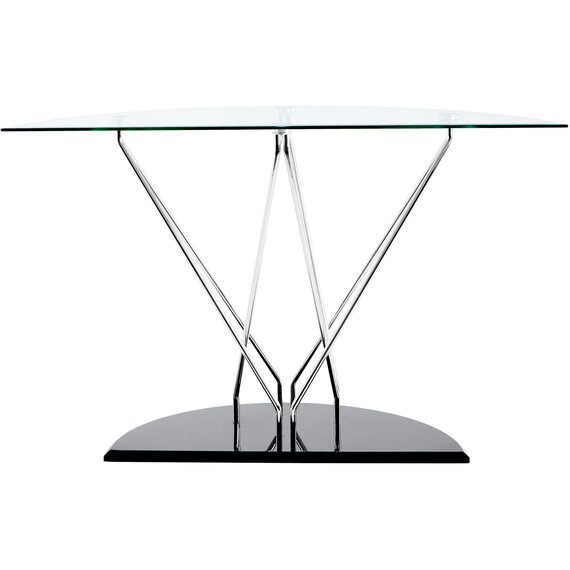 Halo Half Moon Console Table
