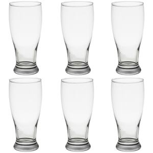 LAV Brotto Classic Tulip Pint Beer Glasses 20oz (565ml) - Clear