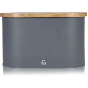 Bread Bin with Wooden Lid