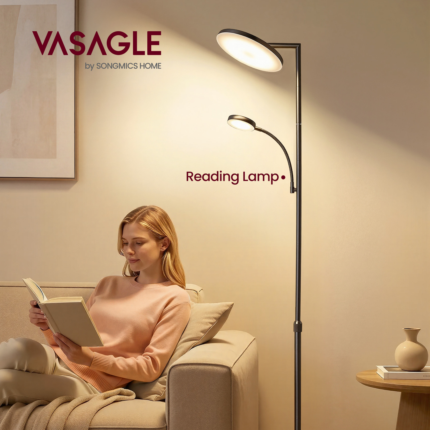 Image of 42W Rotatable LED Floor Lamp, Matte&hellip;