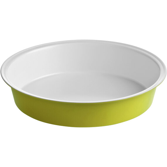 Ecocook Lime Green and White Cake Tin