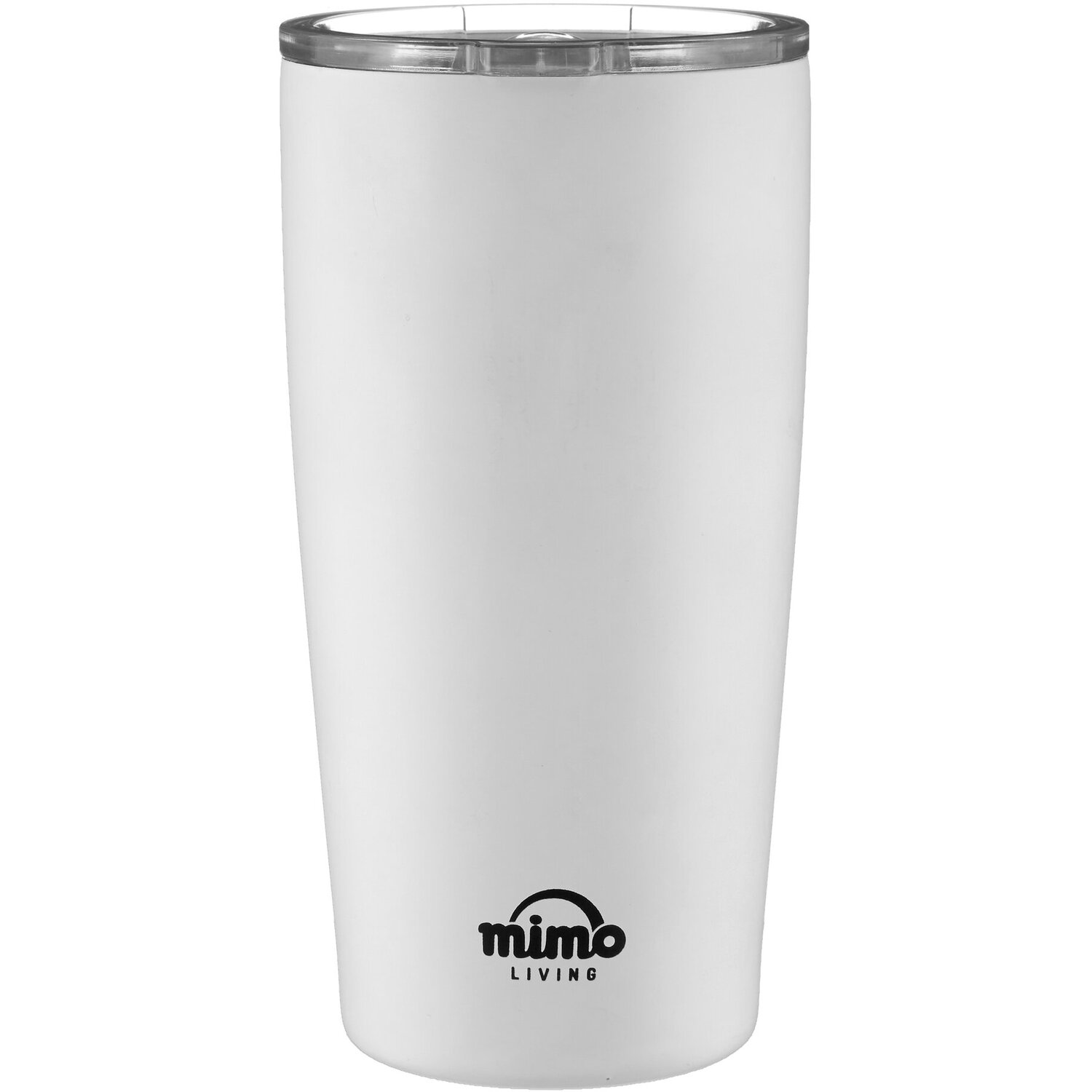 Image of Mimo Matt White Travel Mug -&hellip;