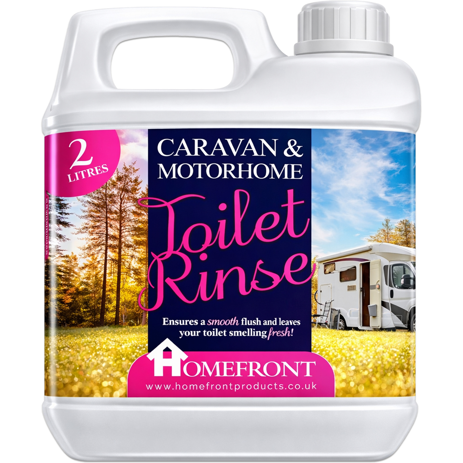 Image of Caravan and Motorhome Pink Toilet Rinse&hellip;