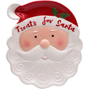 Treats For Santa Plate