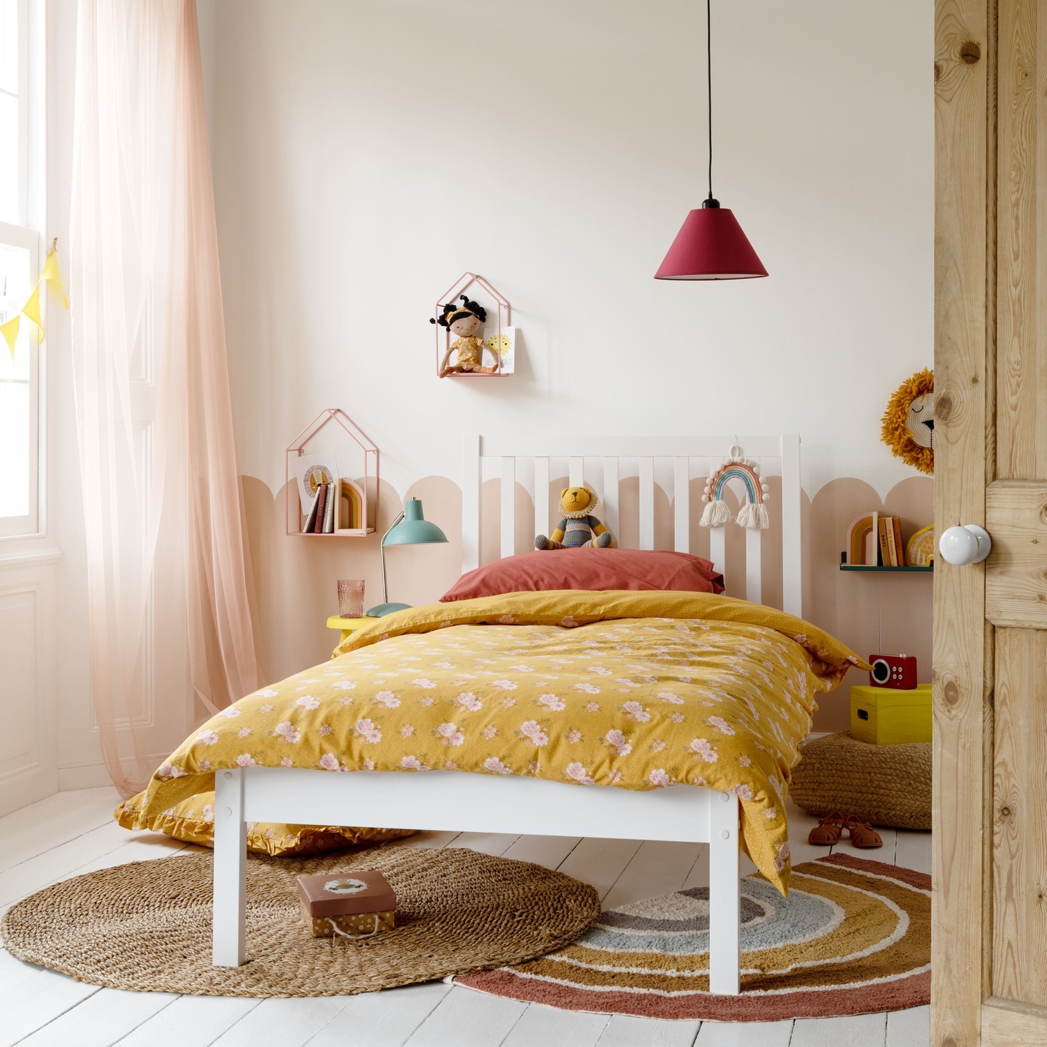 Linnea Single Bed - White
