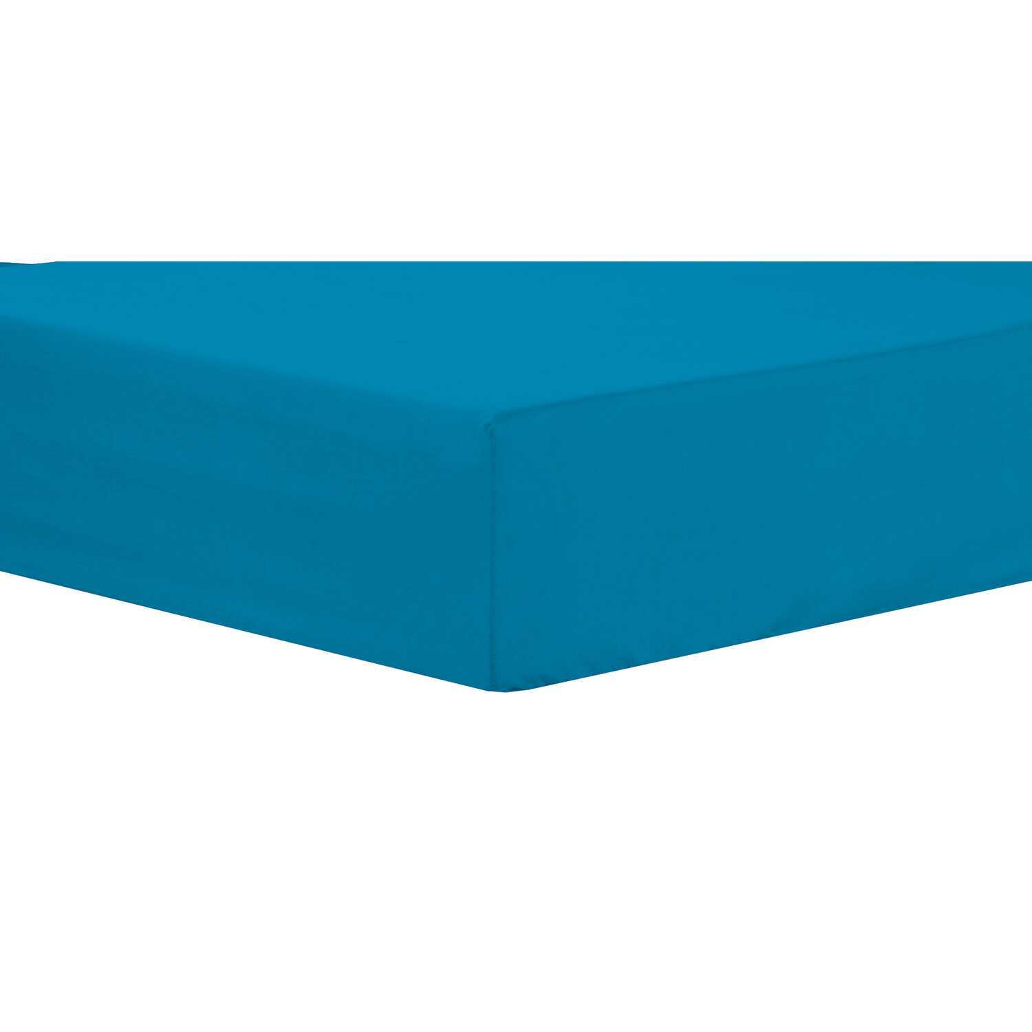 Basics Fitted Sheet - Teal / Double
