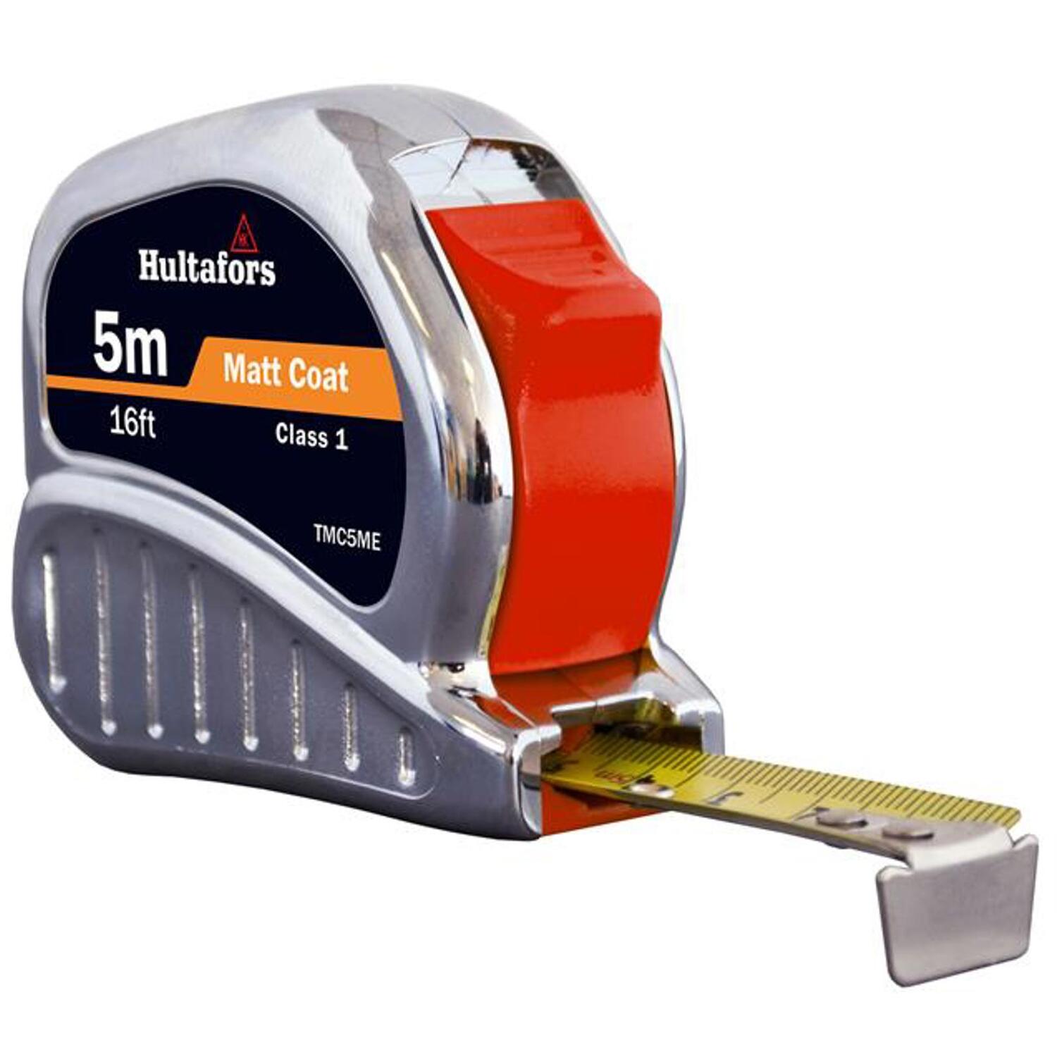Hultafors TM5ME Chrome Tri-Matic Pocket Tape 5m/16ft (Width 19mm) - Image 10