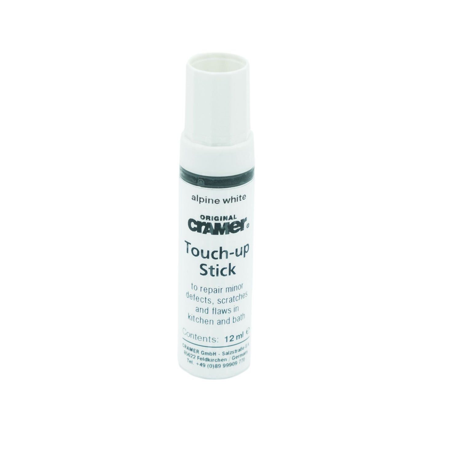 Cramer Touch Up Stick Alpine White for Ceramic Enamel Tiles Bathroom Repair - Image 4