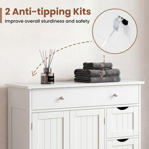 Freestanding Cupboard Storage Organizer