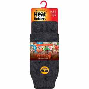 Childrens Character Themed Non Slip 2.3 Tog Thermal Slipper Socks