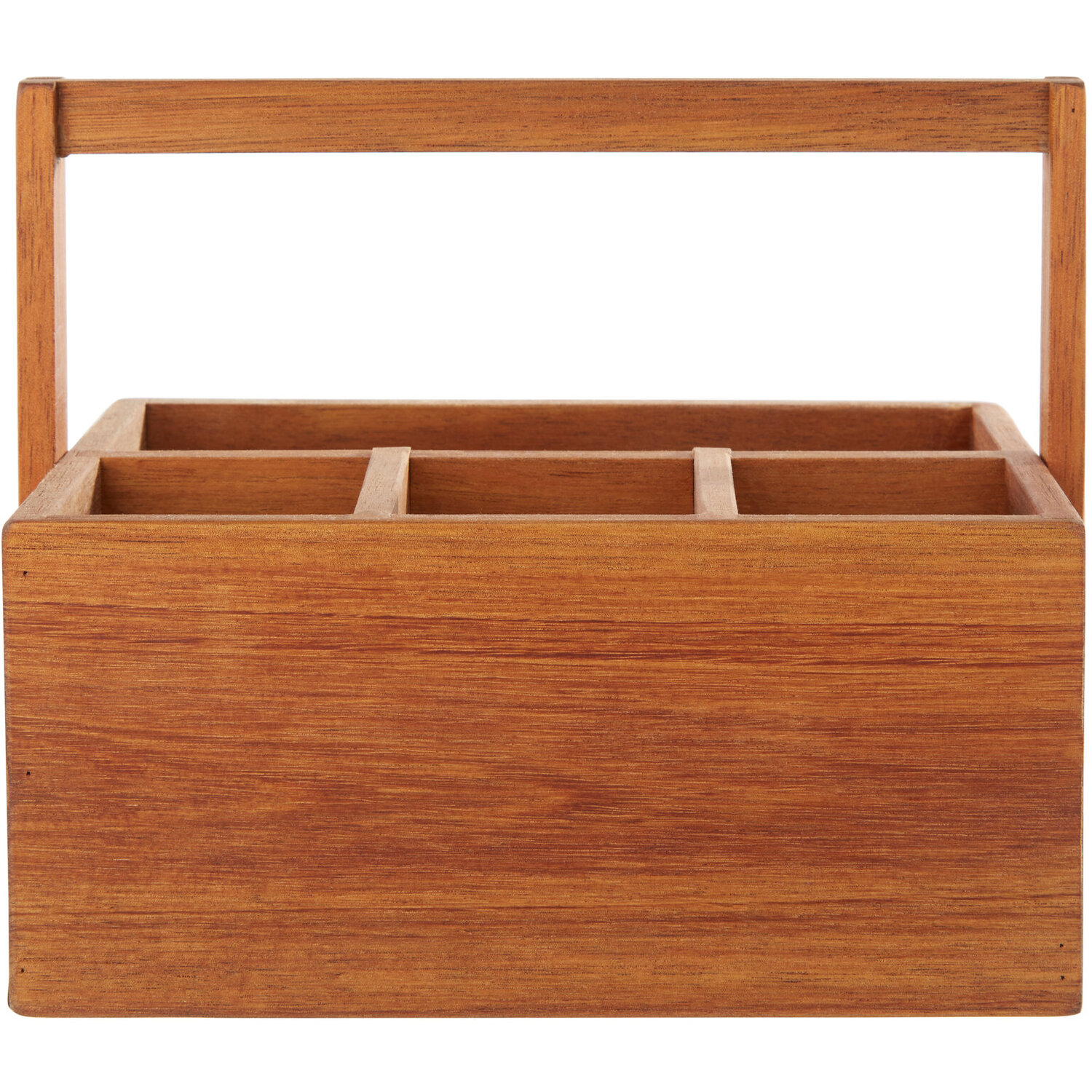 Maison By Premier Socorro Acacia Cutlery Caddy - Brown