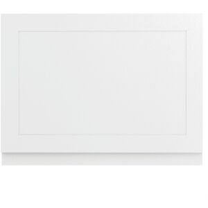 700mm Shaker Style End Bath Panel White